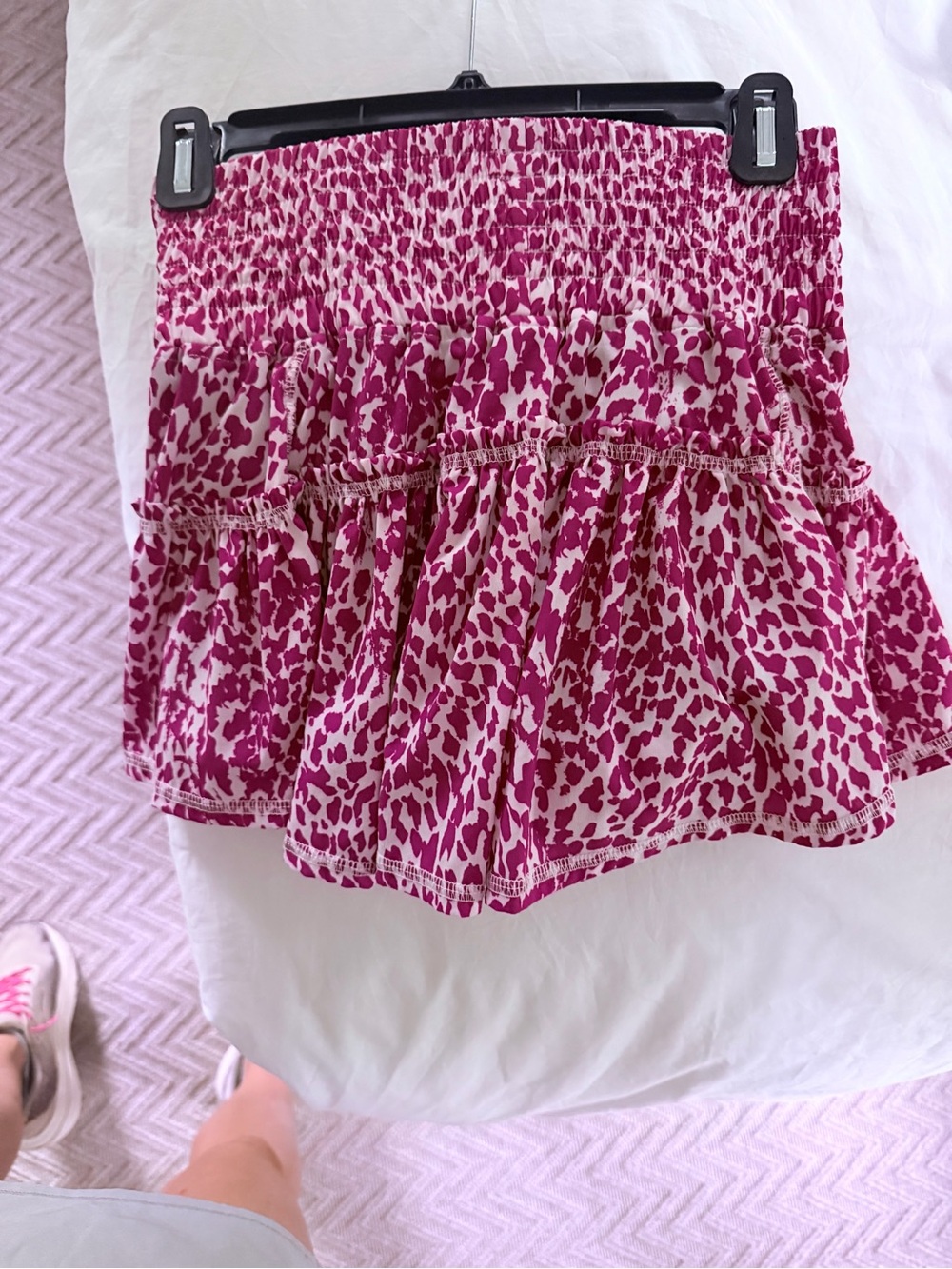 Bubble Lifestyle Lawley Skirt in pink print